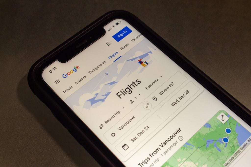 ofertas Google Flights